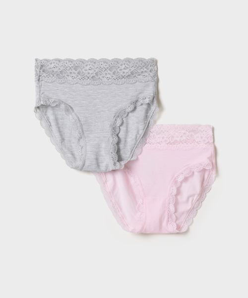 스파오 [2PACK] [COMFORT] 모달레이스팬티 (RE)_SPWPG49A03