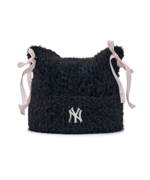 엠엘비 리본 미야옹 비니 NY (Black)