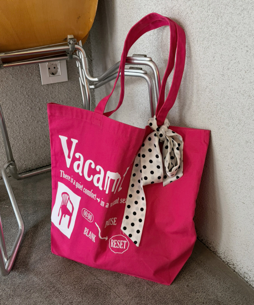 험블아카이브 Vacant Pink 에코백