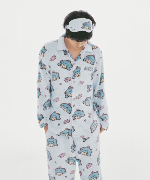 [POKEMON] Transform Even If Youre Clumsy Ditto Sleep Mask (Mint)_SPAWG4TU02