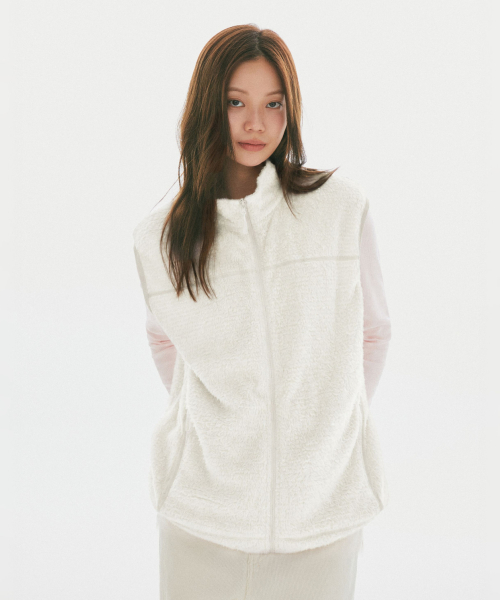 Light Mesh Fleece Vest_SPFWG4TC12