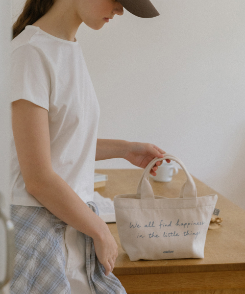 위올 ouior little things bag_natural blue