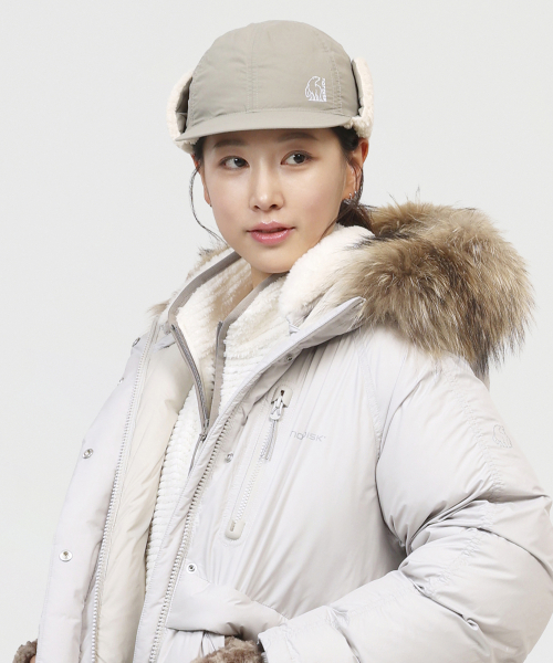 노르디스크 [휘게하이크] 이어플랩 캡_Light Grey