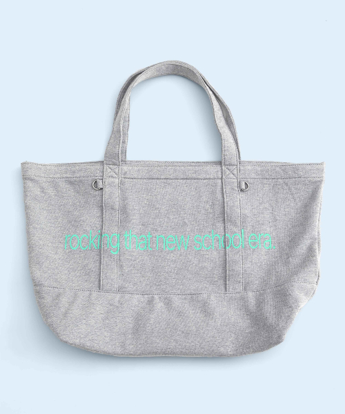 배드블루 Stuffie Tote Bag Grey