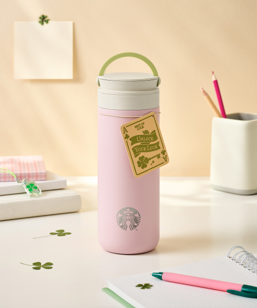 스타벅스 SS 베스트오브럭 투웨이 텀블러 핑크 473ml +텀블러음료쿠폰(카톡발송)
