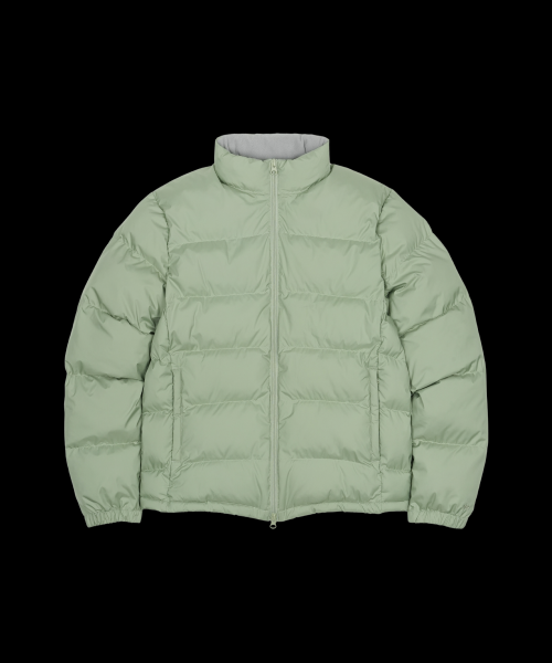[Second Release] 038 BASIC PUFFER JACKET LIGHT GREEN