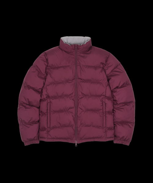 [Second Release] 038 BASIC PUFFER JACKET WINE