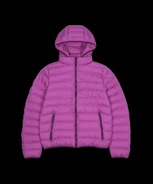 [Second Release] 038 LIGHT PUFFER JACKET MAGENTA