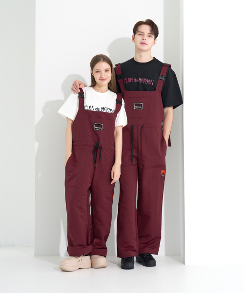 플랑 드 마룬 WINDBREAKER OVERALL_MAROON