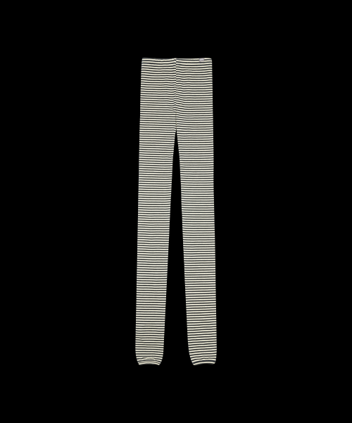 코이세이오 038 038 STRIPE LEGGINGS YELLOW