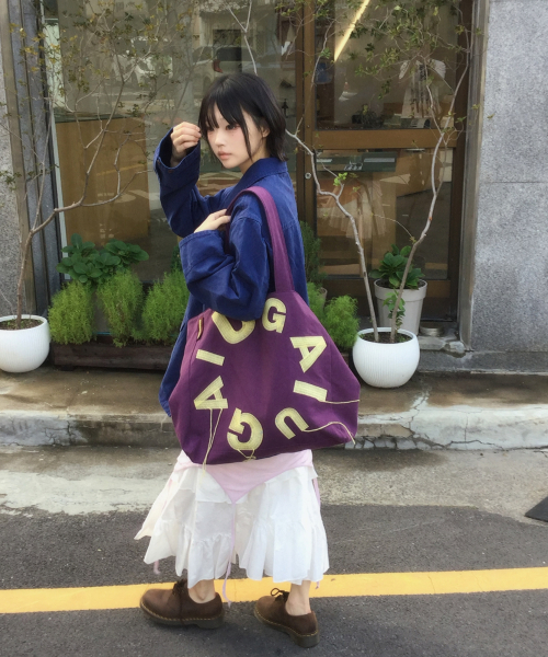 이우가마카라스 IUGA Big Shopper Bag (Purple)