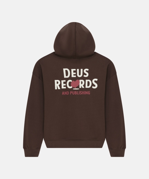 Deep Cut Hoodie_Brown — Main product photo