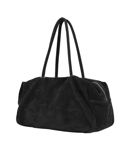 마지언타이틀 Loaf Bag / Suede Black