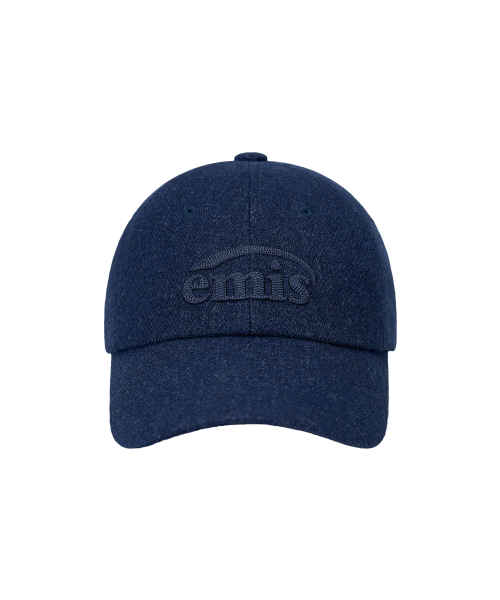 이미스 CHAIN LOGO WOOL CAP-NAVY