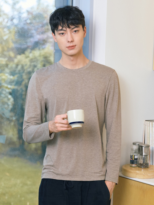 남성 ON Air 크루넥 T 긴팔_MSH5US1901