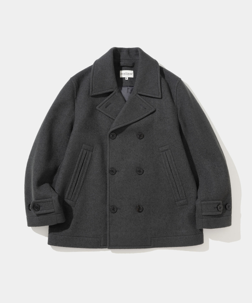 유니폼브릿지 wool pea coat charcoal