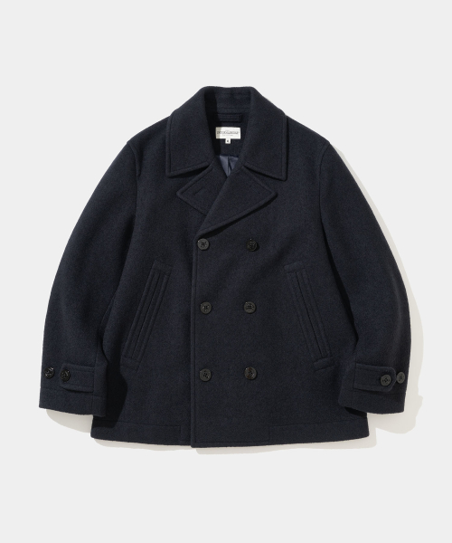 유니폼브릿지 wool pea coat dark navy