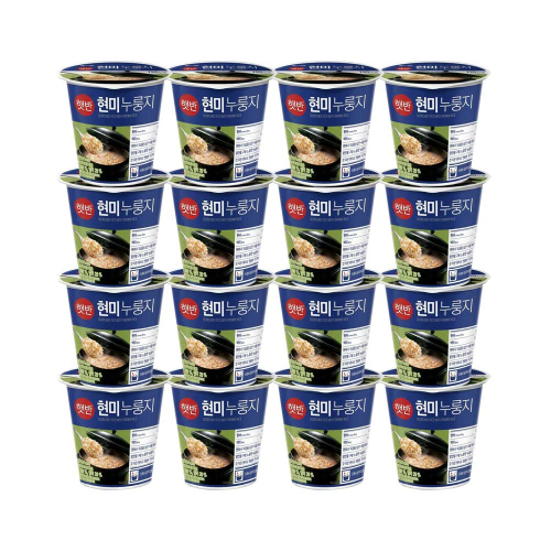 CJ제일제당 햇반 현미누룽지 30g x16개
