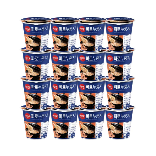 CJ제일제당 햇반 파로누룽지 30g x16개