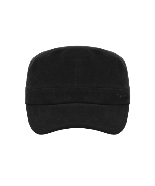 닉앤니콜 SUEDE MILITARY CAP_BLACK