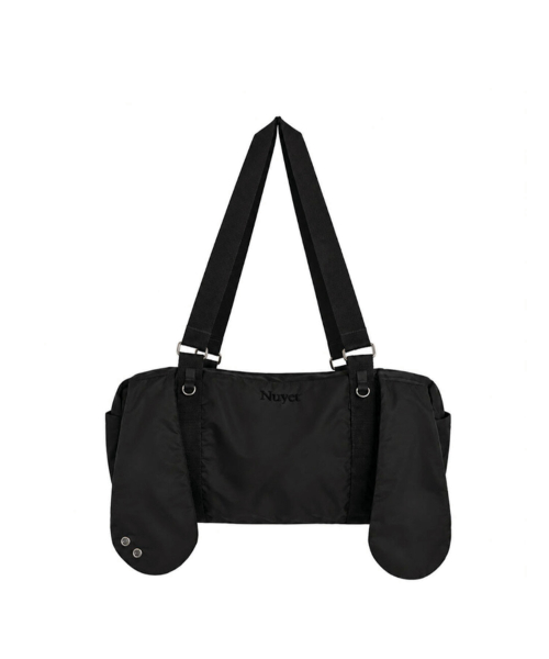 Piercing bunny boston bag _ Black