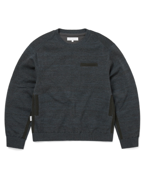 GORE-TEX WINDSTOPPER Knit Crew Dark Blue — Main product photo