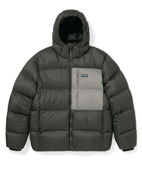 GORE-TEX WINDSTOPPER Puffer Down Jacket Off Black — Main product photo