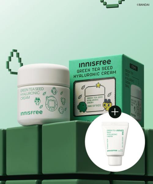 Damogachi LTD Green Tea Hyal Cream (Jar) 50mL 1 pc + Green Tea Seed Hyaluronic Acid Cream 15ml 1 pc — Main product photo