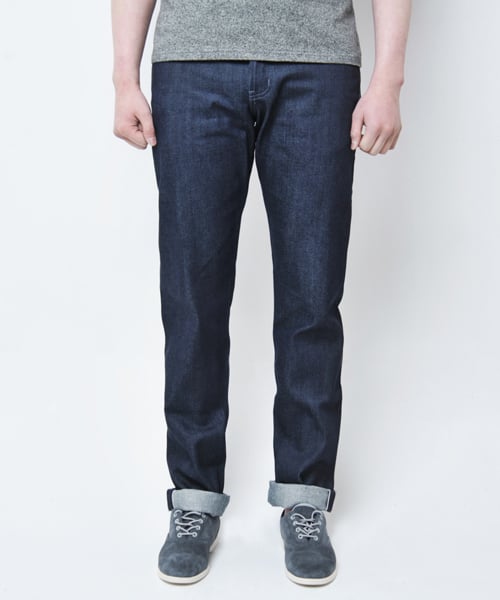 weird guy indigo selvedge