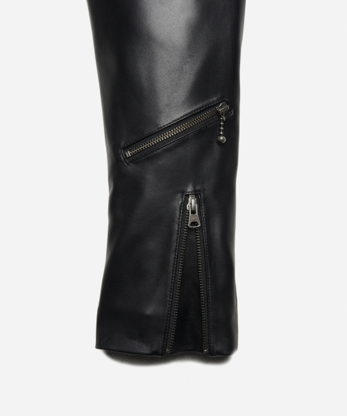 ALLSAINTS Kriva Faux Leather Biker Leggings