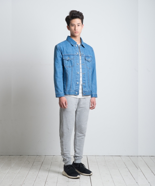 SEMI OVERFIT DENIM JACKET SKY BLUE