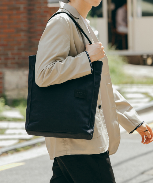 3WAY CANVAS BAG QC3003B BLACK