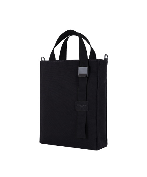3WAY CANVAS BAG QC3003B BLACK