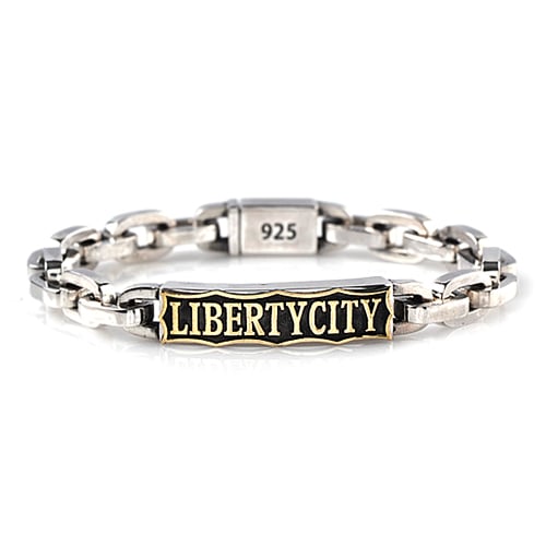 ì–´ë‚˜ë‹ˆë¨¸ìŠ¤ì•„í‹°ì¦Œ Anonymous Artisan Libertycity Logo Bracelet Silver 239 000 ë¬´ì‹ ì‚¬ ìŠ¤í† ì–´