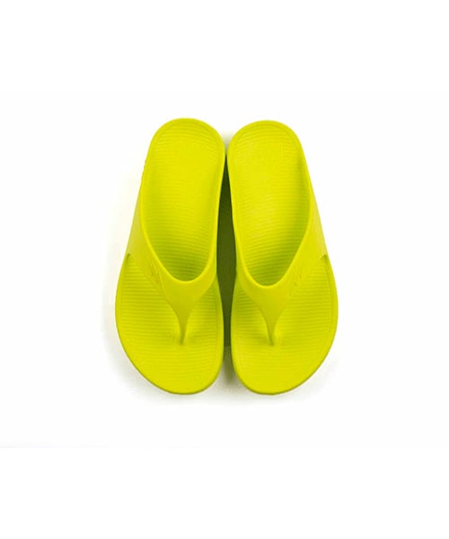 lime flip flops