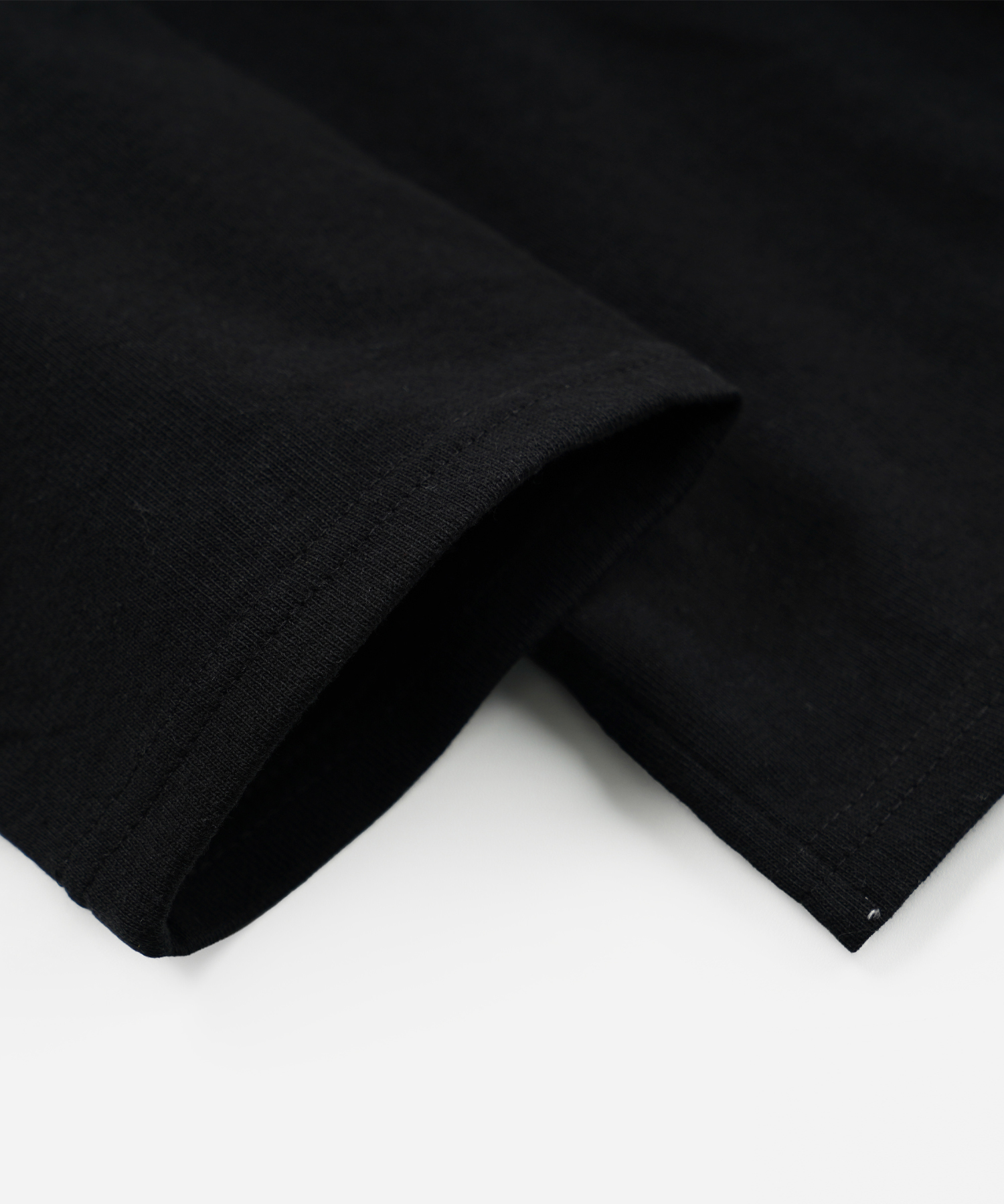10S SOLID HENLEY NECK TEE _ BLACK