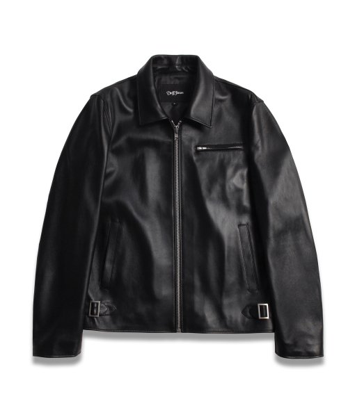 MUSINSA | DOFFJASON LAMBSKIN SINGLE BREASTED JACKET