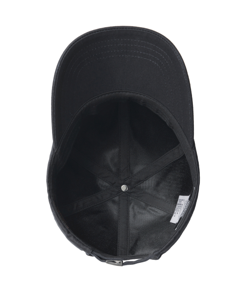 Basic Cotton Ball Cap [Black] thumbnail 7