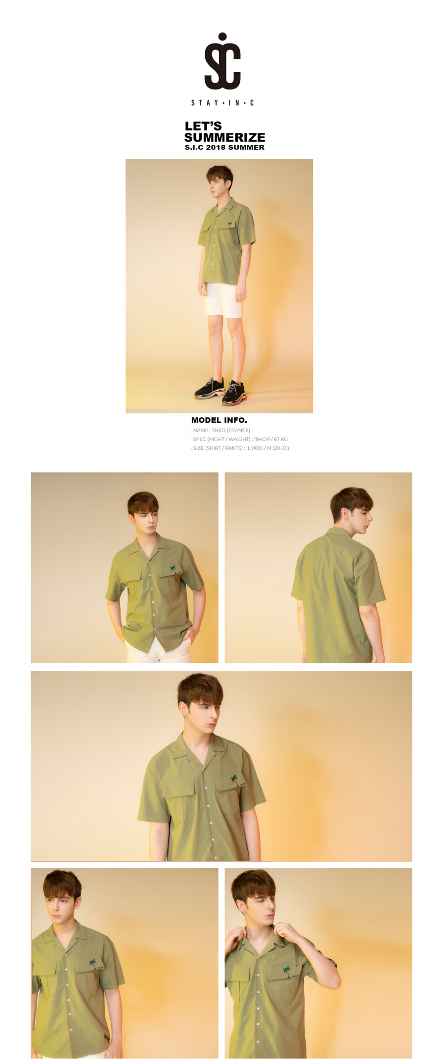 에스아이씨(S.I.C) OPEN COLLAR FATIGUE SHIRT [OLIVE] - 사이즈... 무신사 에스아이씨(S.I.C)  OPEN COLLAR FATIGUE SHIRT [OLIVE]... 