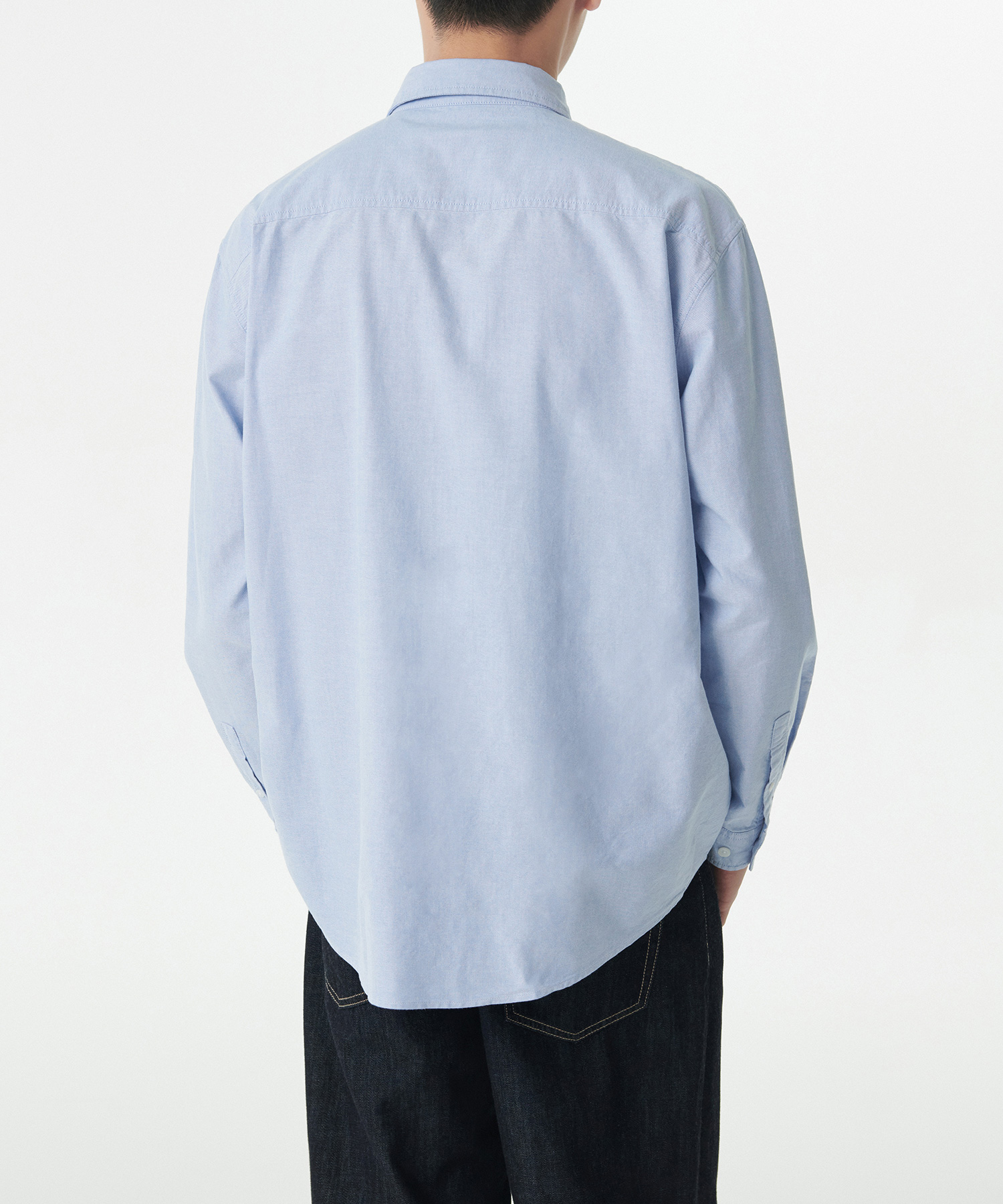 RELAX FIT OXFORD SHIRT [BLUE]