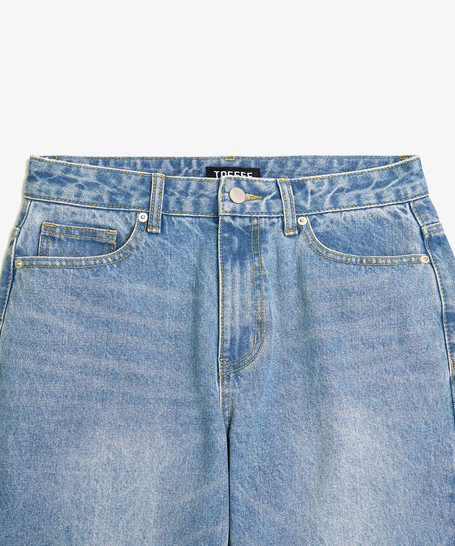 WIDE DENIM PANTS (LIGHT BLUE)
