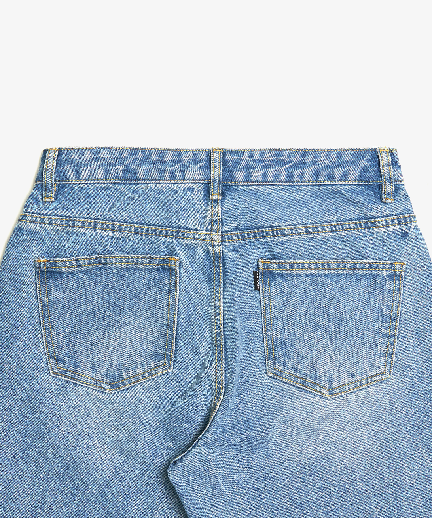 WIDE DENIM PANTS (LIGHT BLUE)