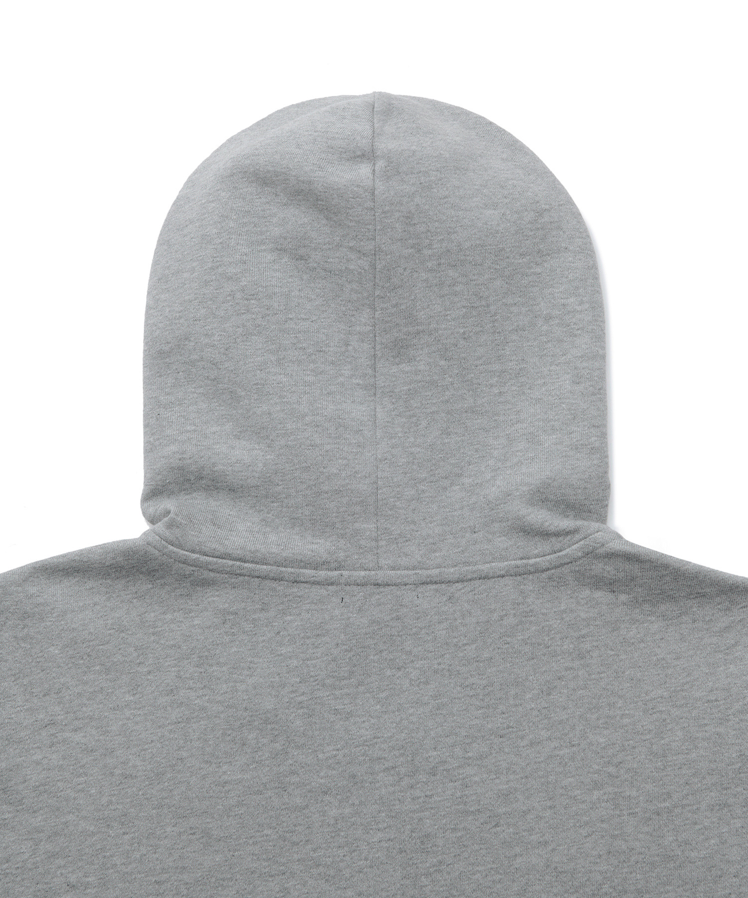 HOODED SWEAT ZIP-UP [MELANGE GREY]