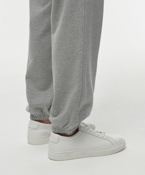 MUSINSA | MUSINSA STANDARD SWEATPANTS [MELANGE GRAY]