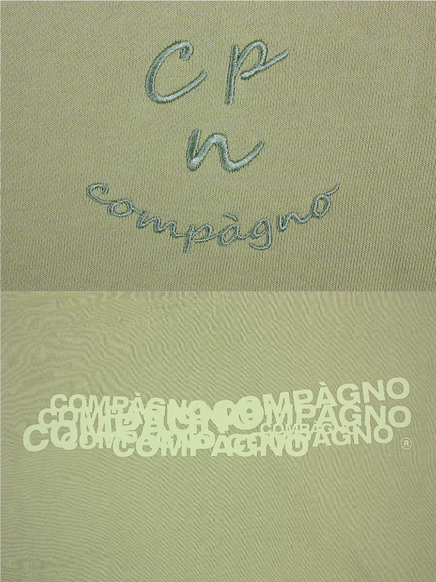 MTM CPN LOGO EMBROIDERY SWEATSHIRT - 5 COLORS YELLOW