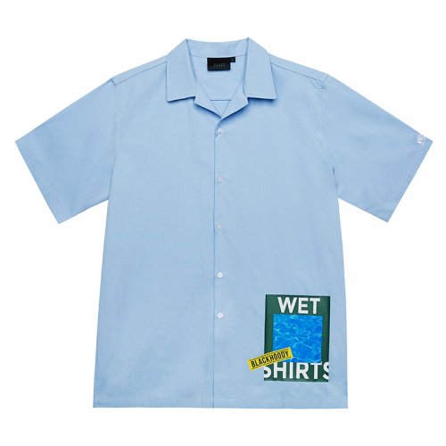 WET PAJAMA SHIRT SKYBLUE