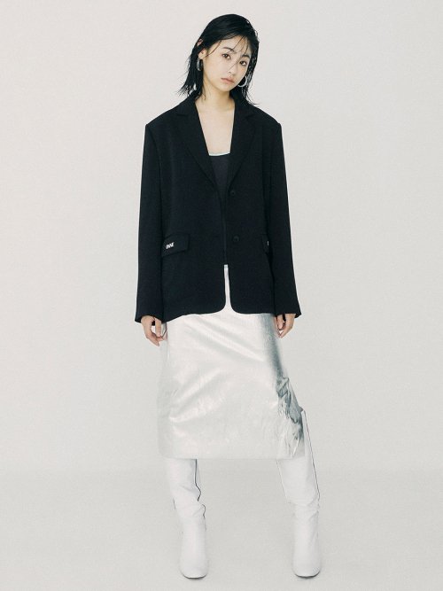 ONNE Zigzag Pointed Jacket Black