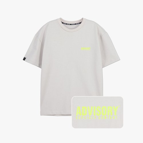 Logo Crew neck T-shirt, Light Green