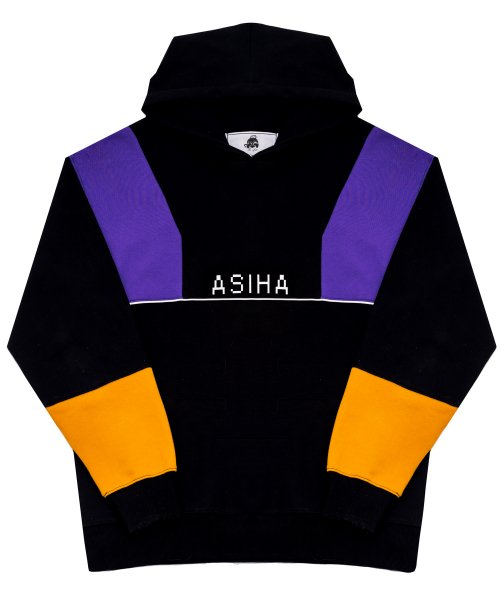M [S/S] Retro Pixel Hoodie Black