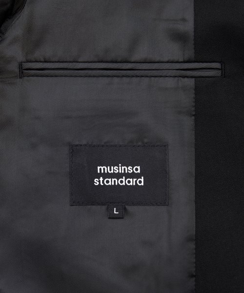 MUSINSA | MUSINSA STANDARD BASIC BLAZER [BLACK]